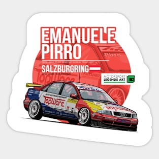 Emanuele Pirro 1998 Salzburgring Sticker
